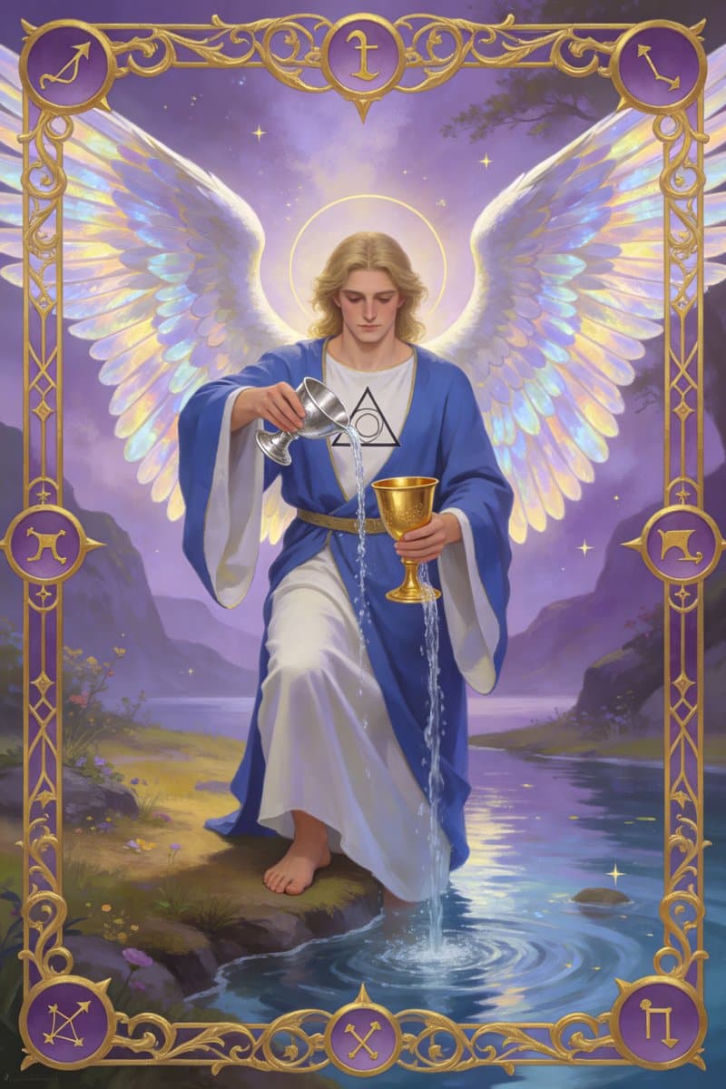 Temperance tarot card