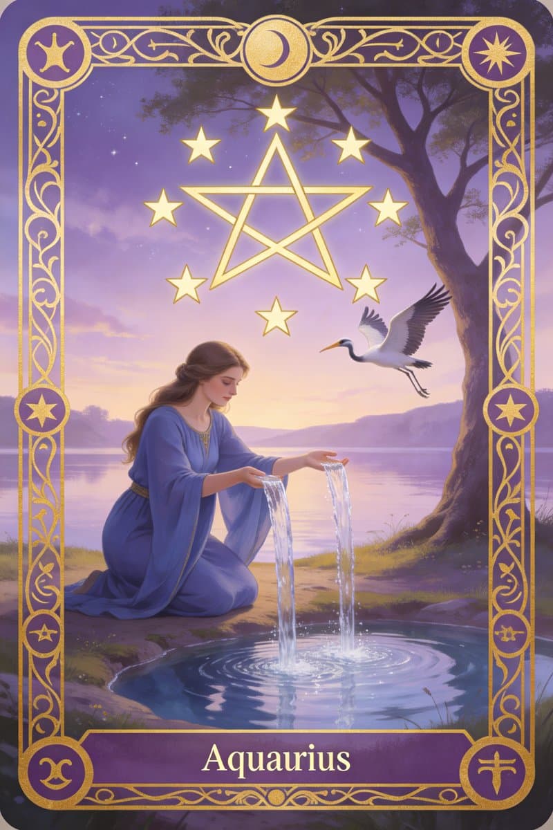 The Star tarot card