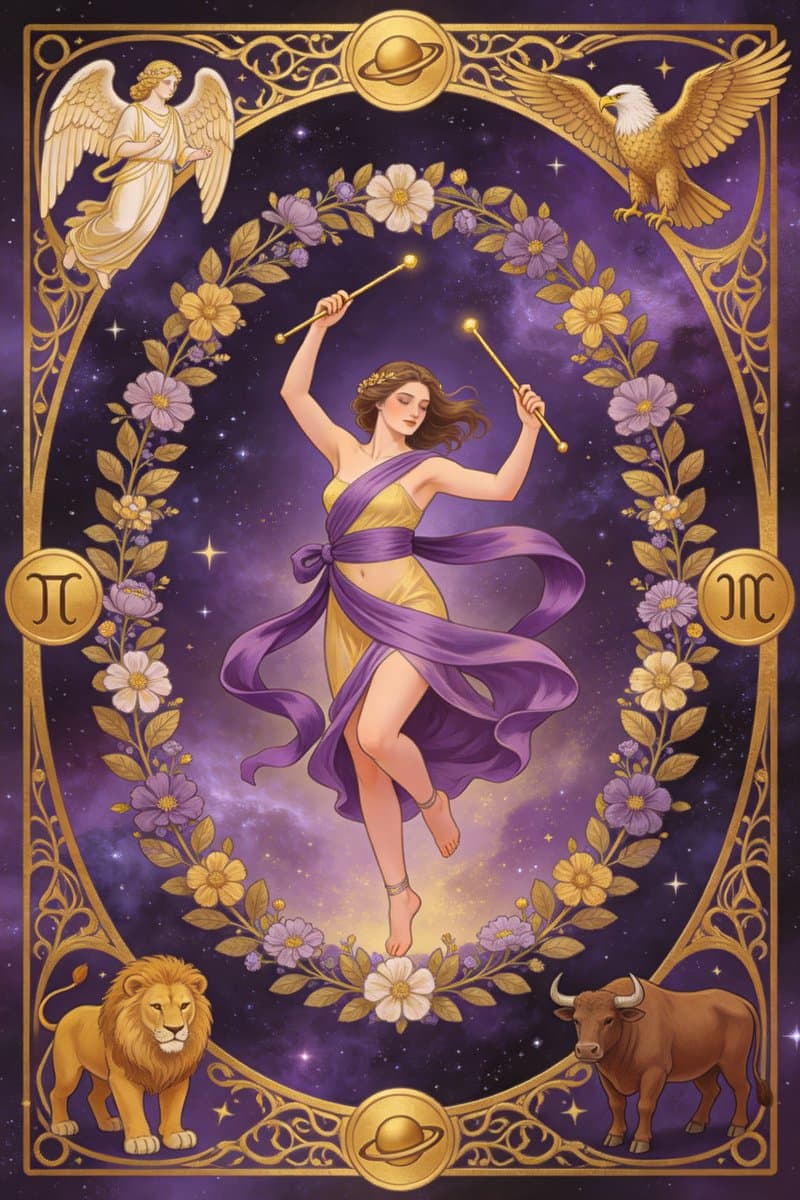 The World tarot card